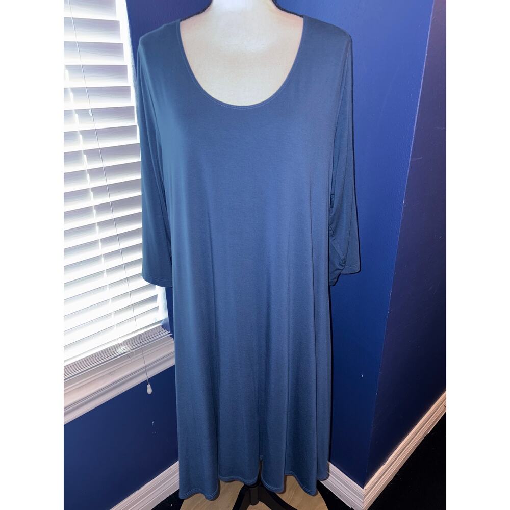 Karen Kane 3X Marine A‑Line Stretch Dress